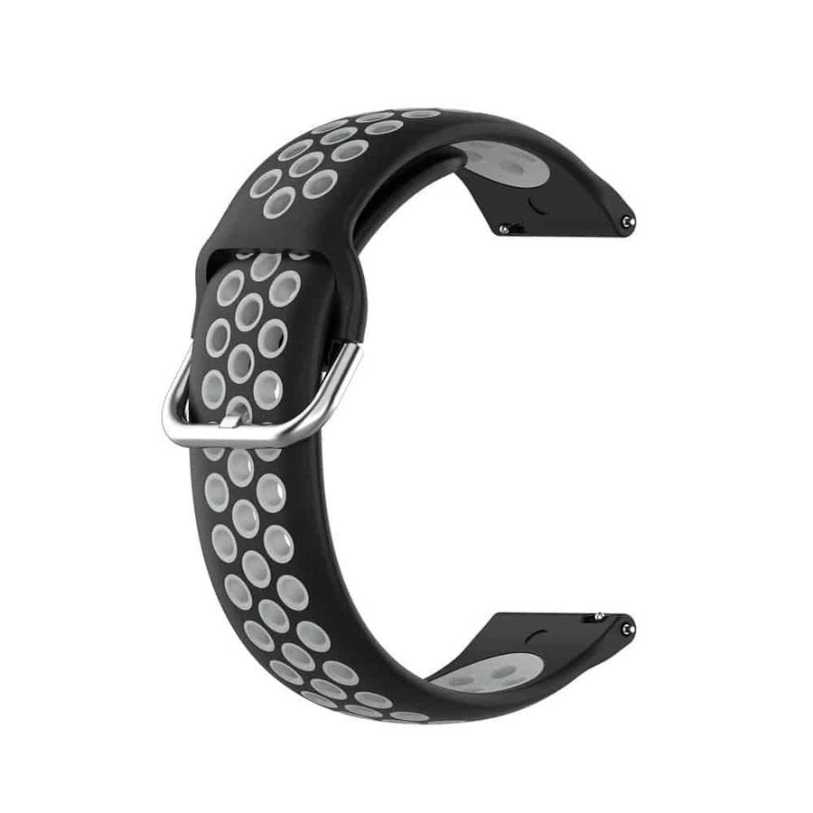 Killer Deals Silicone Band for Xiao Mi Haylou Solar LS05 - Black & Grey