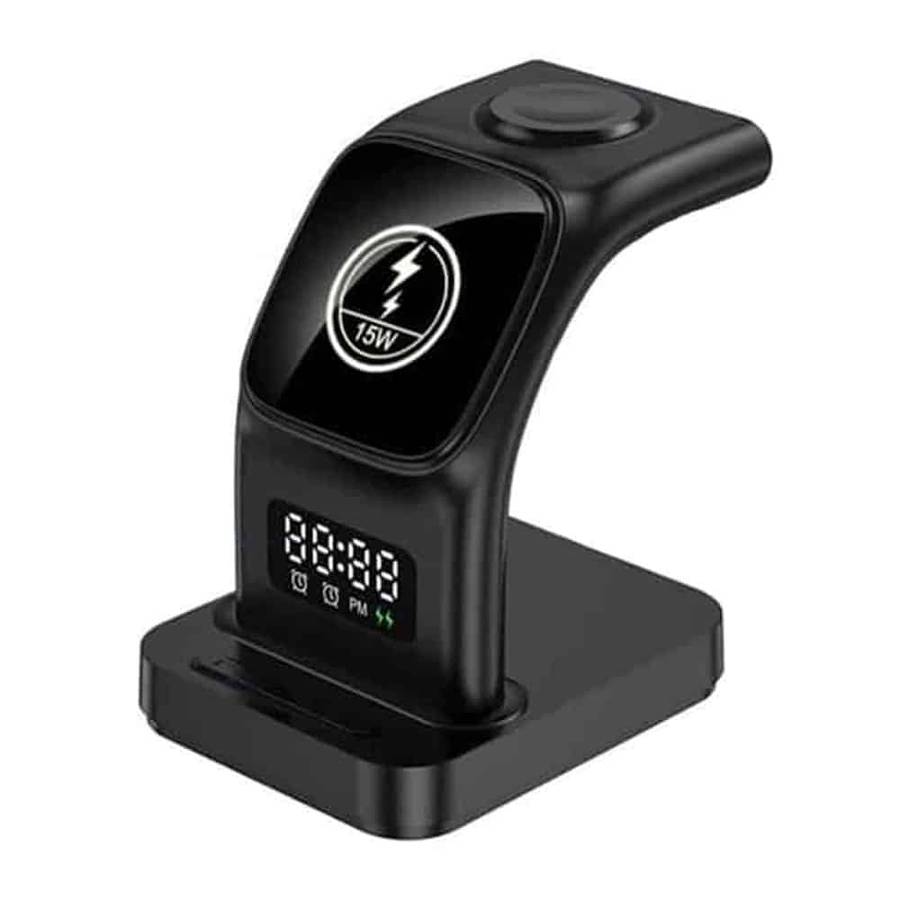 Killer Deals 5-in-1 MagSafe Wireless Charging Clock Station Dock for Apple