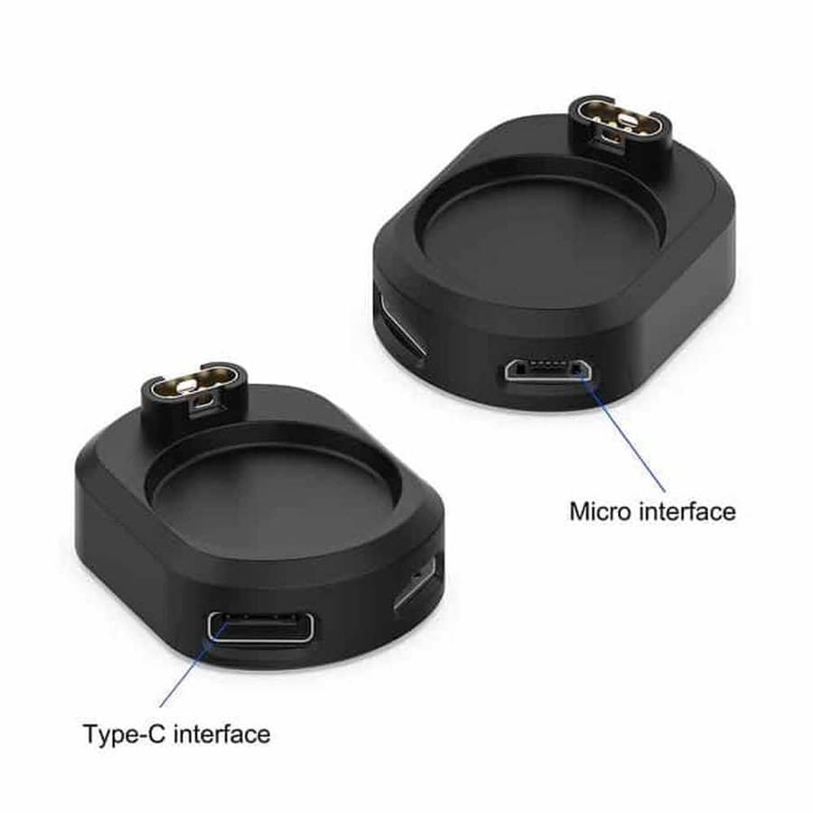 Killer Deals Type C/ Micro USB Watch Charging Dock for Universal Garmin