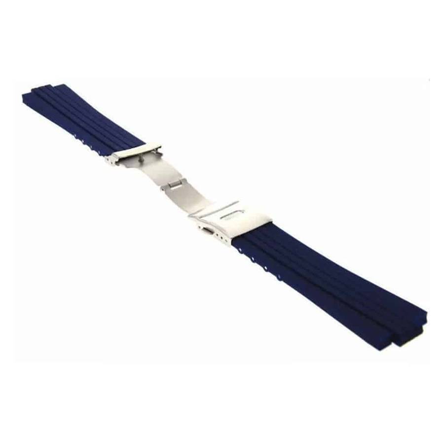 Killer Deals 22MM Waterproof Silicone Rubber Watch Strap  - Navy