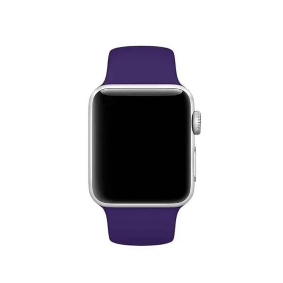 Killer Deals Silicone Strap for 42/44/45/49mm Apple Watch (S/M) - Purple