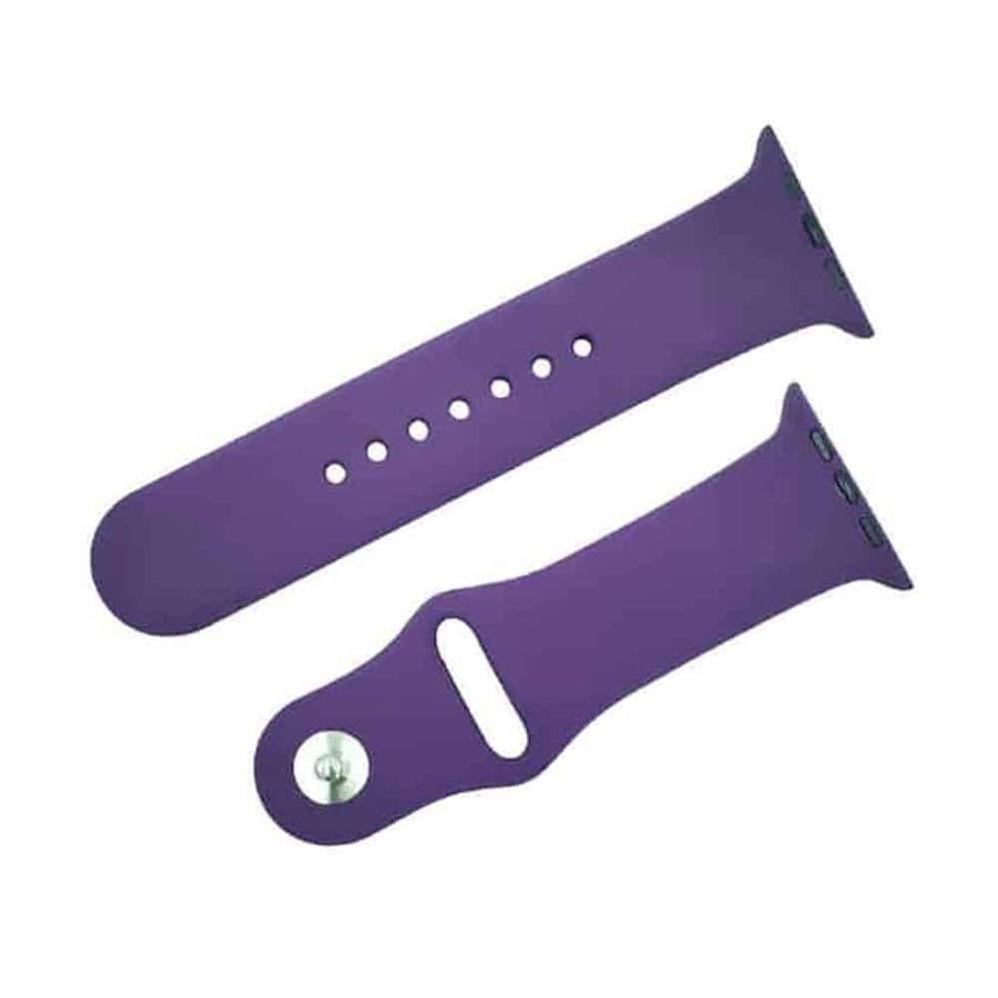 Killer Deals Silicone Strap for 42/44/45/49mm Apple Watch (S/M) - Purple