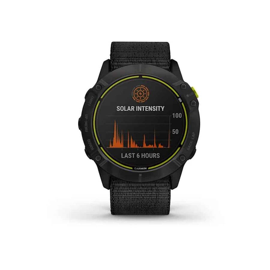 Killer Deals Ultralight Replacement Nylon Strap for Garmin Fenix - Black - L