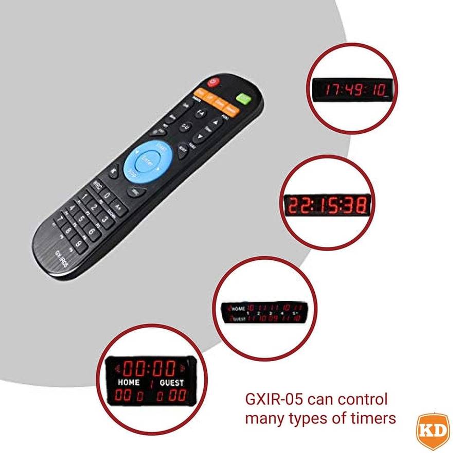Killer Deals Infrared Replacement GX-IR05 Remote for Clock Timer GX-IR05