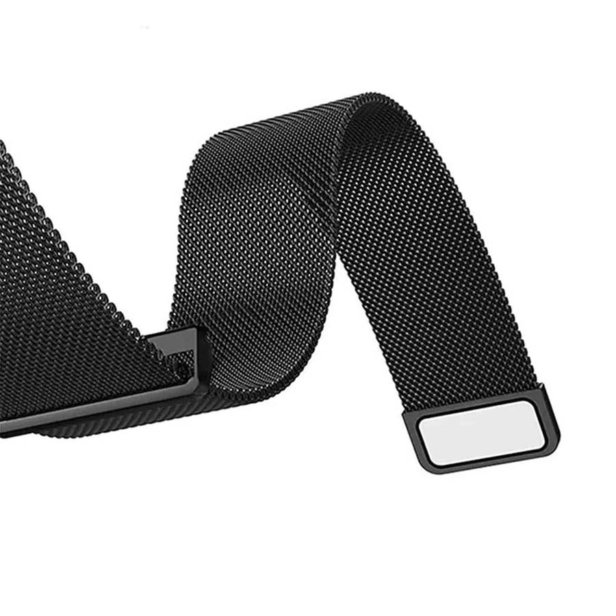 Killer Deals universal 20mm replacement milanese strap - Black (S/M)