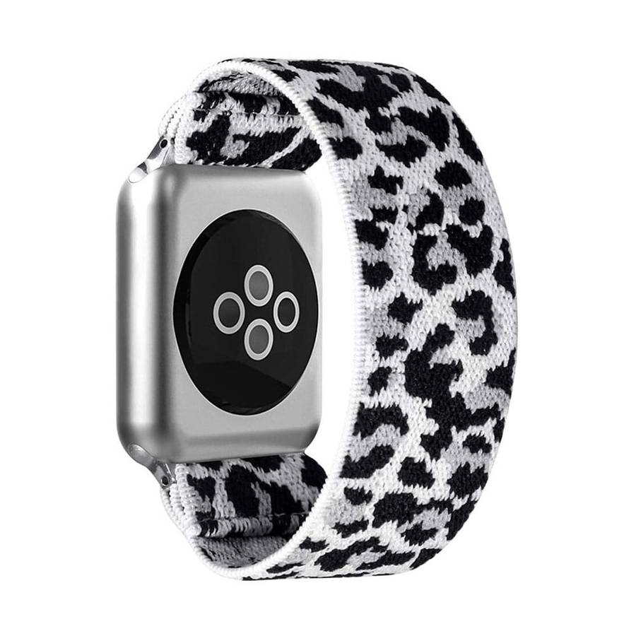 Killer Deals Nylon Strap Compatible with Apple Watch- Snow Leopard - M
