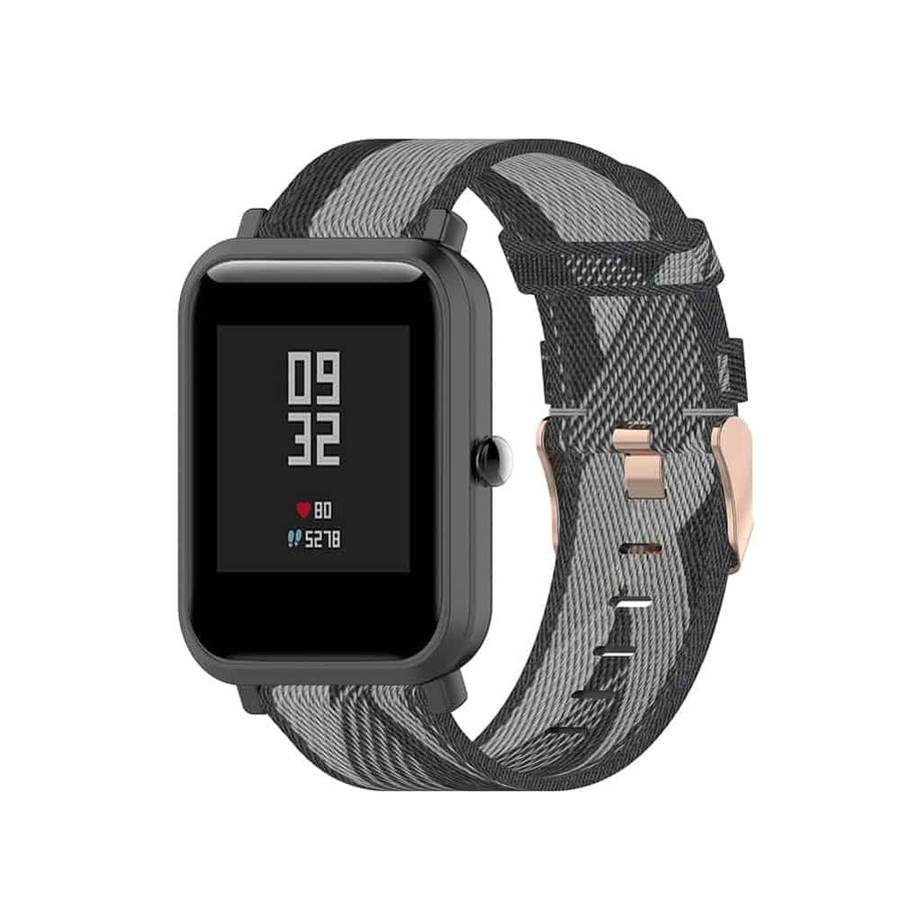 Killer Deals 18mm Water Resistant Nylon Strap for Garmin/Huawei - Grey