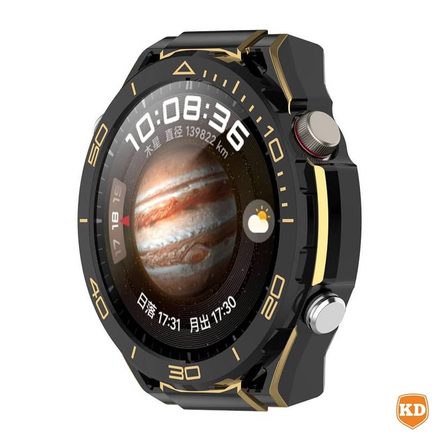 Killer Deals PC Hollow Bump Guard Case for Huawei Watch GT5 46mm- Black