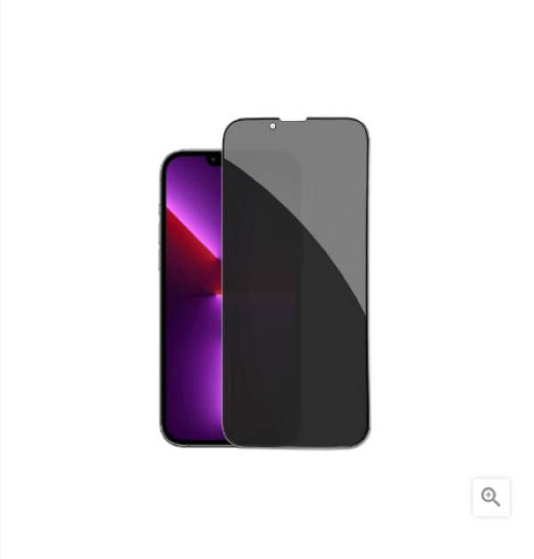 2.5D Anti-Privacy Black Screen Protector for iPhone 13 & iPhone 13 Pro