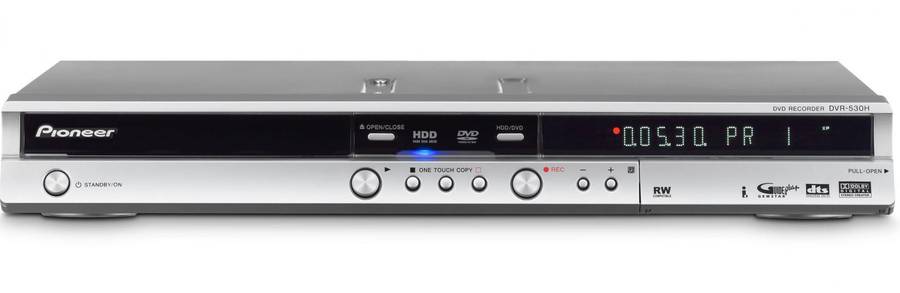 Pioneer DVD Recorder DVR-530H-S - DVD player