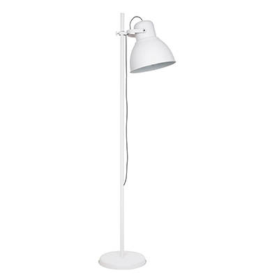 Floor Light Steel White 1xE27 | JF0001W