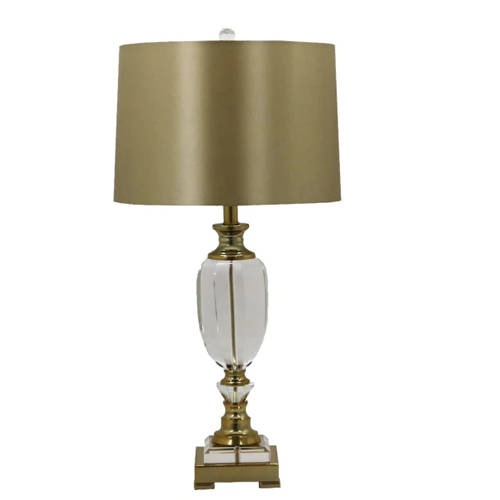 Pico Table Lamp + Crystal & Gold Shade | P75018PC2