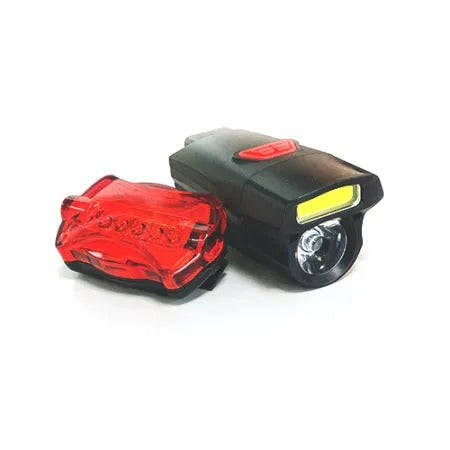 5W COB LED Bicycle Bike Cycling Front Rear Tail Light