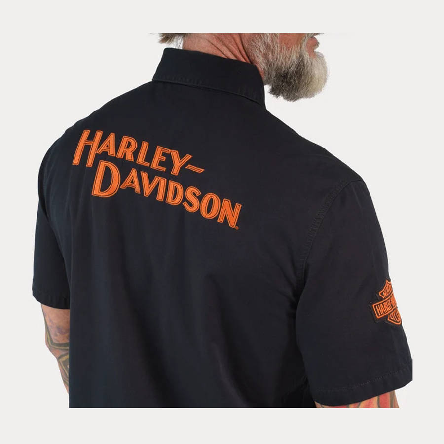 Men's Whiplash Shirt - Black Beauty - XL