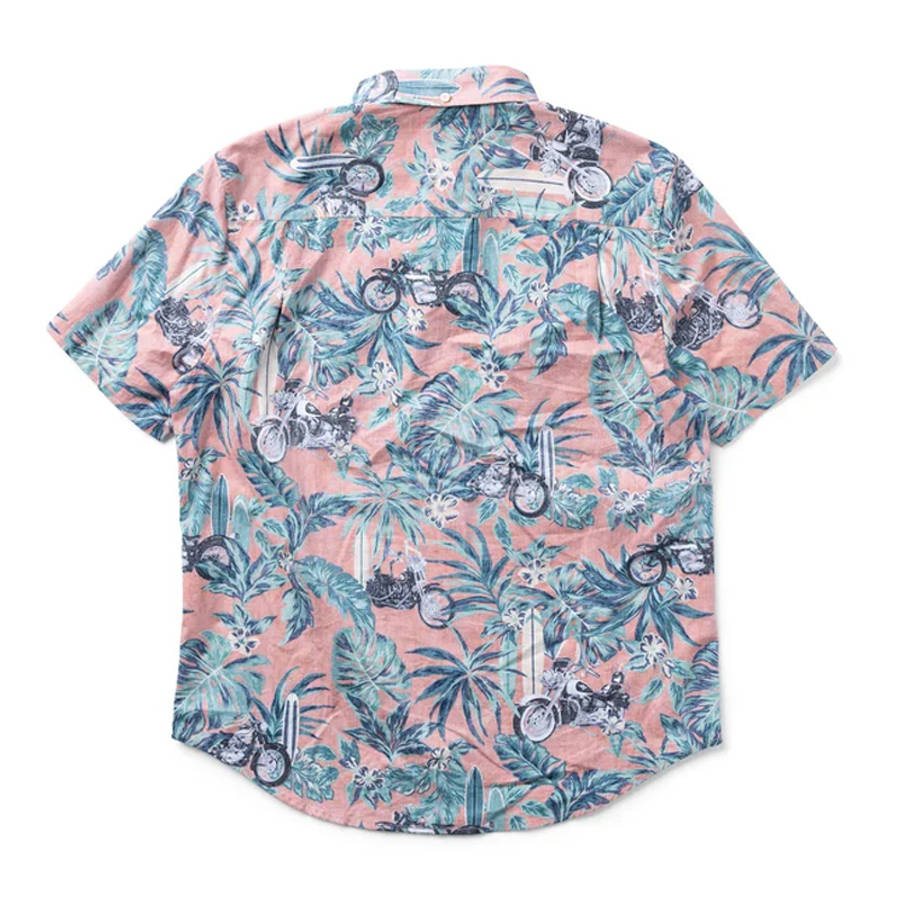 Harley-Davidson x Reyn Spooner Hawaiian Shirt - Orange - XL XL