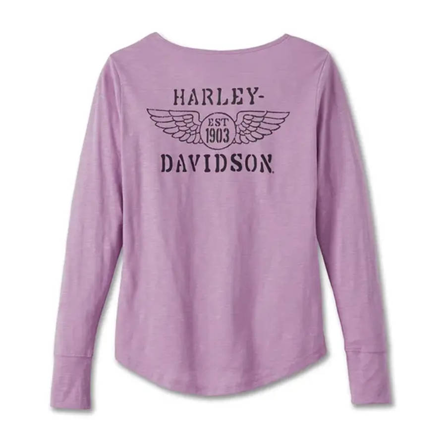 Women's Hero Long Sleeve Knit Top - Lavender Herb - 1W 1W