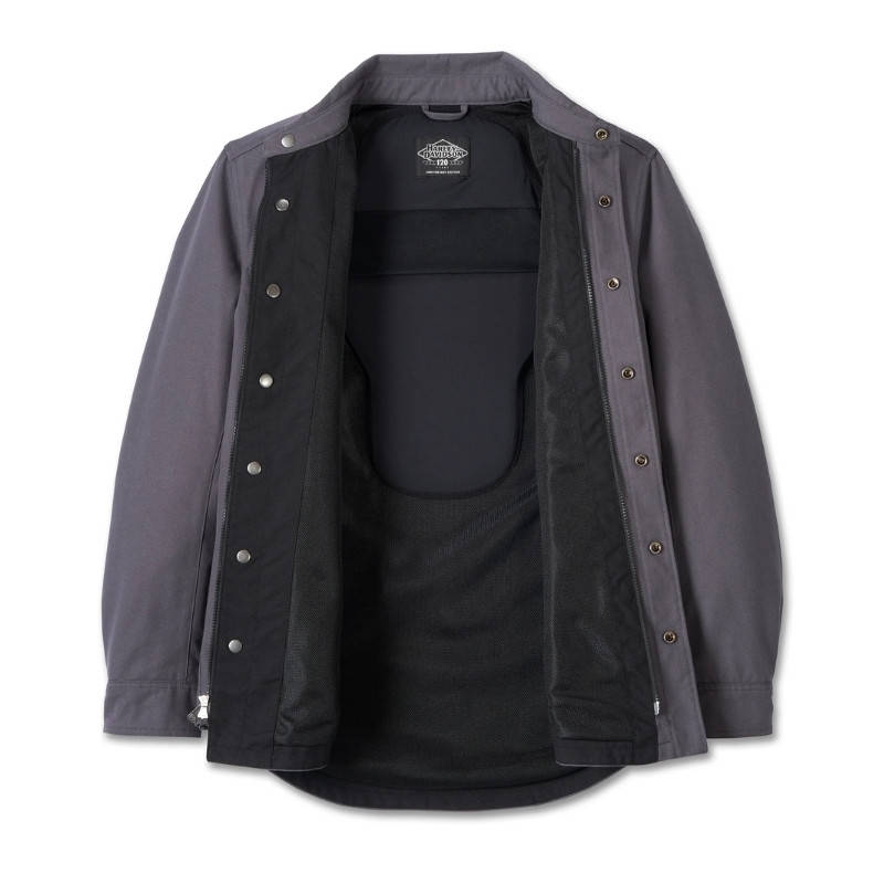 Men's 120th Anniversary Operative Riding Shirt Jacket - Blackened Pearl - 2XL