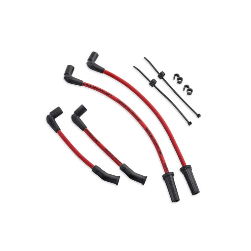Screamin' Eagle 10MM Phat Spark Plug Wires - Red