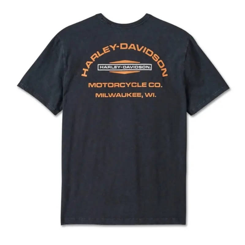 Men's Stacked Bar & Shield Slub Tee - 3XL