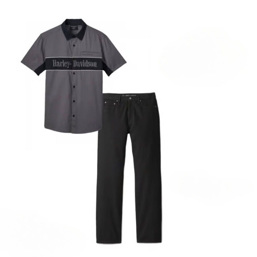 Men's The Garage Mechanic Short Sleeve Shirt - L