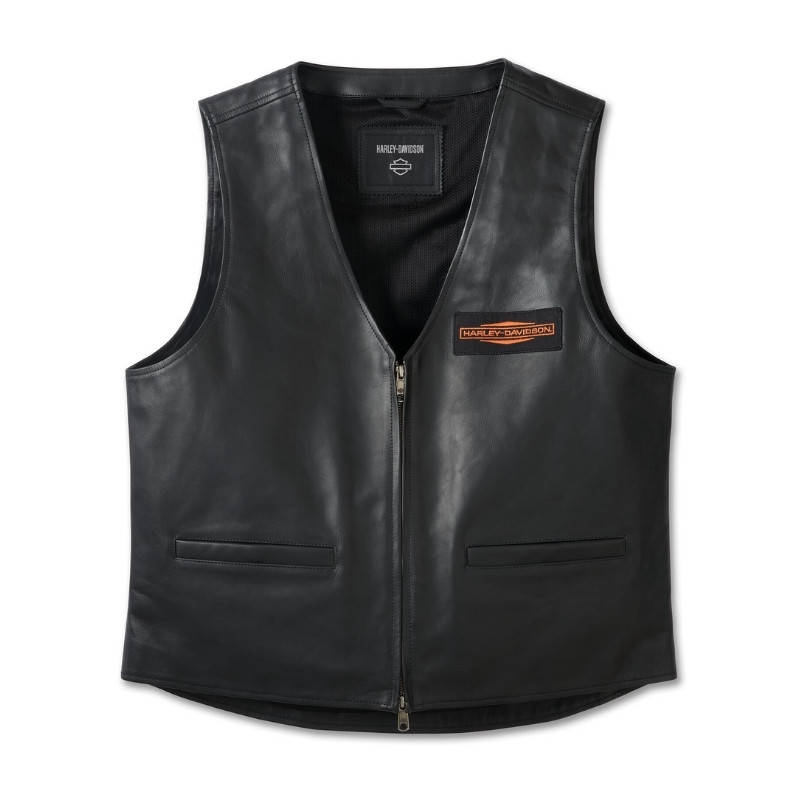 City Limits Leather Vest - 3XL