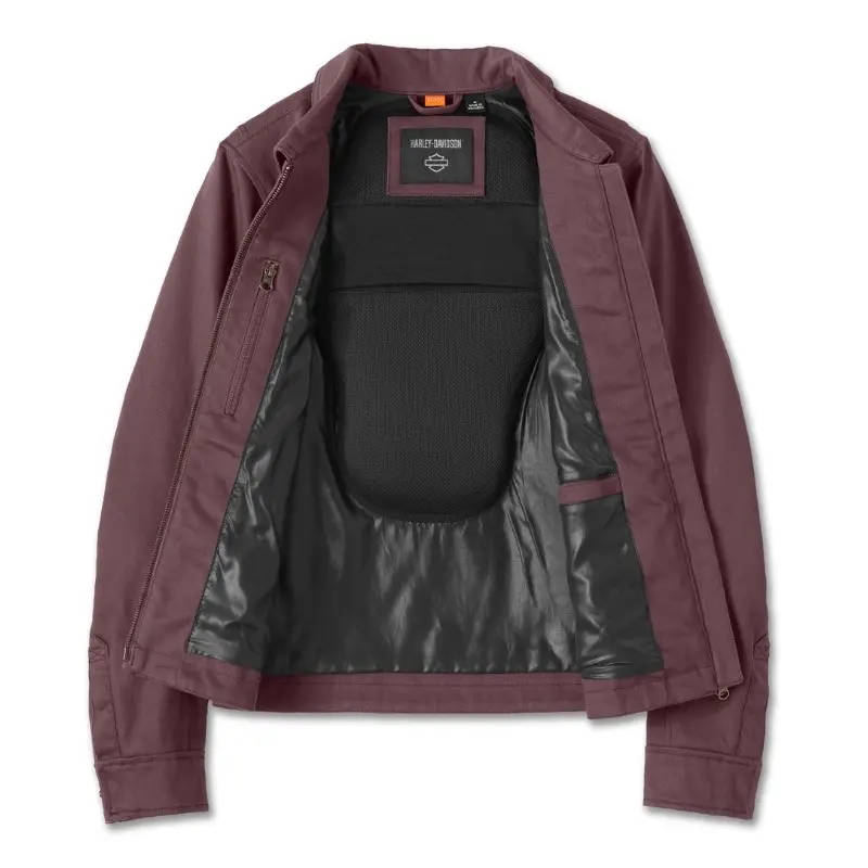 Women's H-D Gas Station Textile Riding Jacket - M