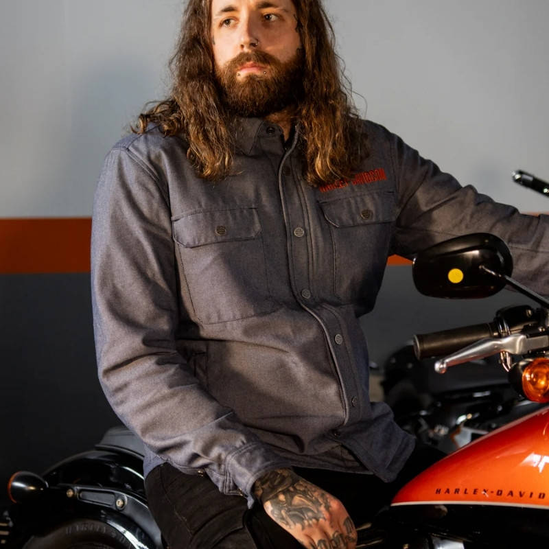 Men's Operative Riding Shirt Jacket - M