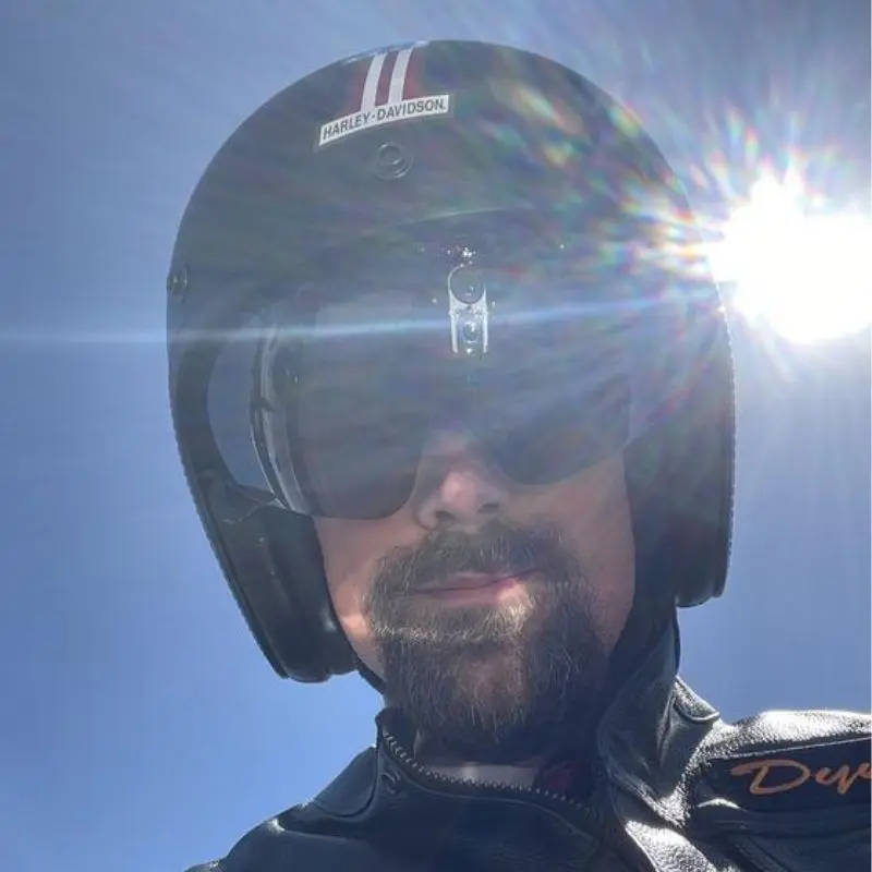 Classic #1 X14 Sun Shield 3/4 Helmet - XS