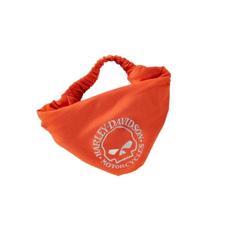 Women's Metallic Willie G Skull Wrap