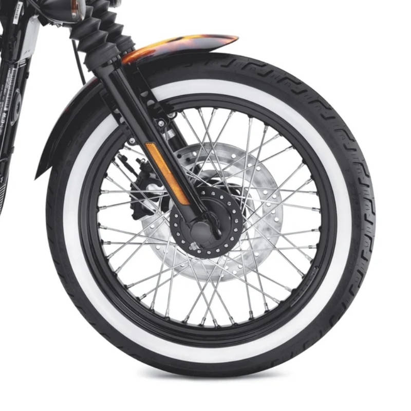 Dunlop Tire Series - D401 100/90-19 Wide Whitewall - 19 in. Front