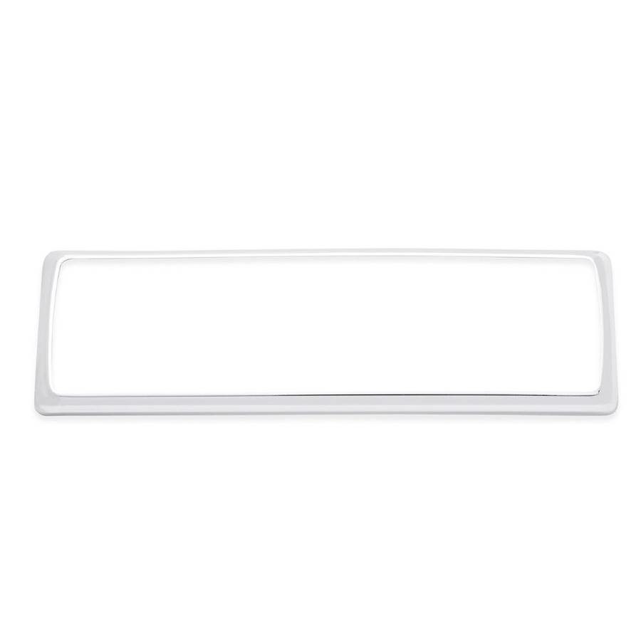 Chrome Radio Bezel