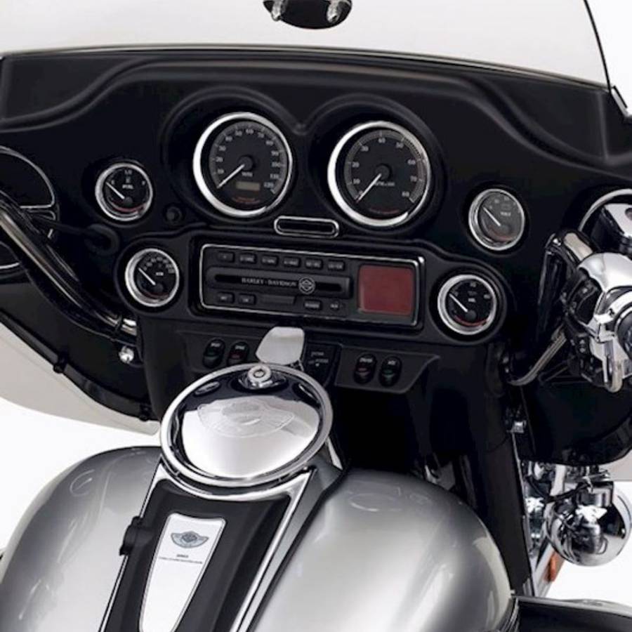 Chrome Radio Bezel