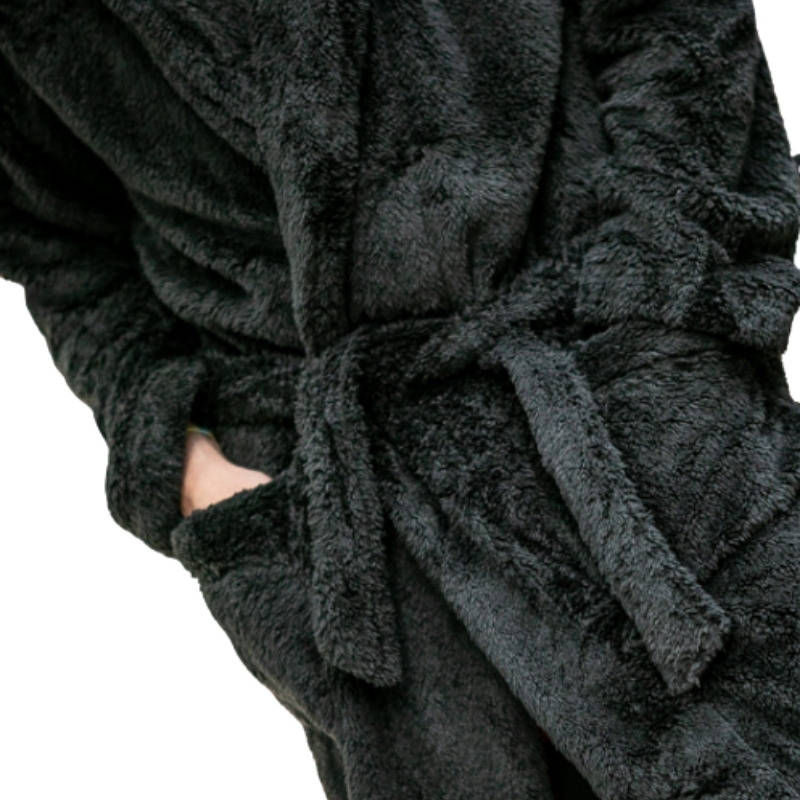 Bar & Shield Robe - S