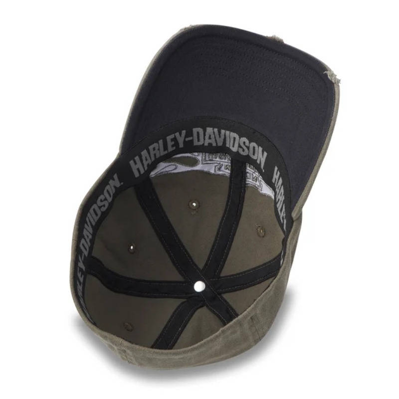 Flying Lap Distressed Stretch-Fit Cap - L