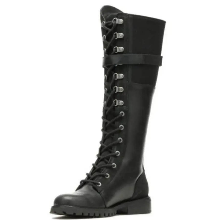 Women's Bradner Lace-Up 16" Motorcycle Boots - UK 8 UK 8