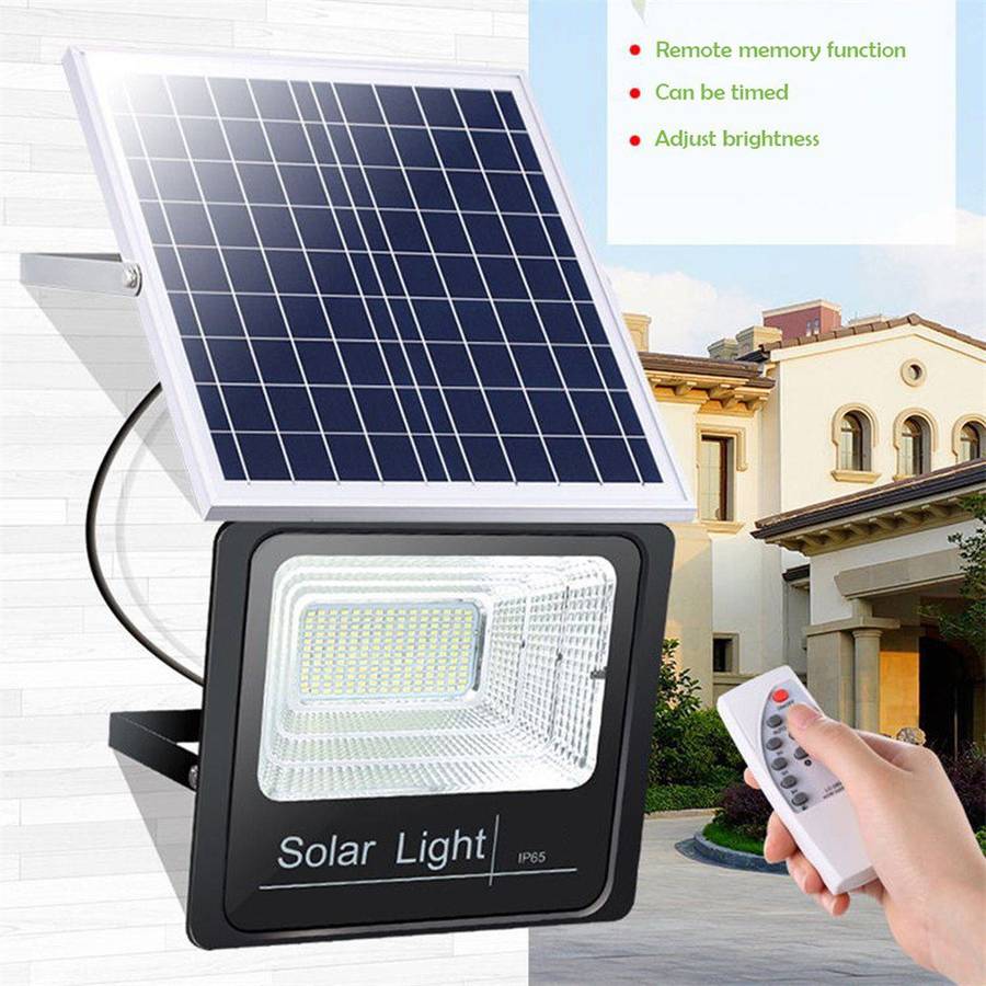 Solar Floodlight 50W Waterproof (IP67) Lighting System with remote control