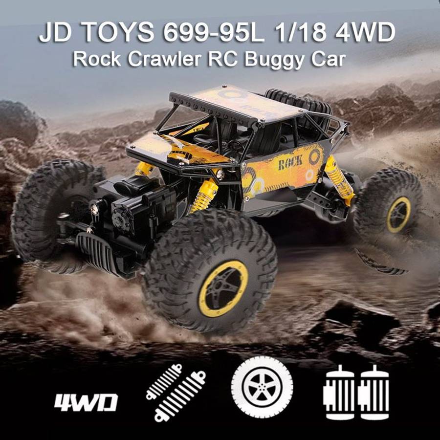 Off-Road 4WD Crawler All weather remote controlled toy car