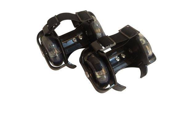 Roller-Flashing Heel Skate for Kids - Black