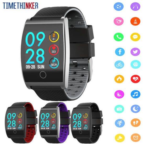 Smart Watch Heart Rate Monitor Tracker Fitness Sports Watch | Black | Unboxed