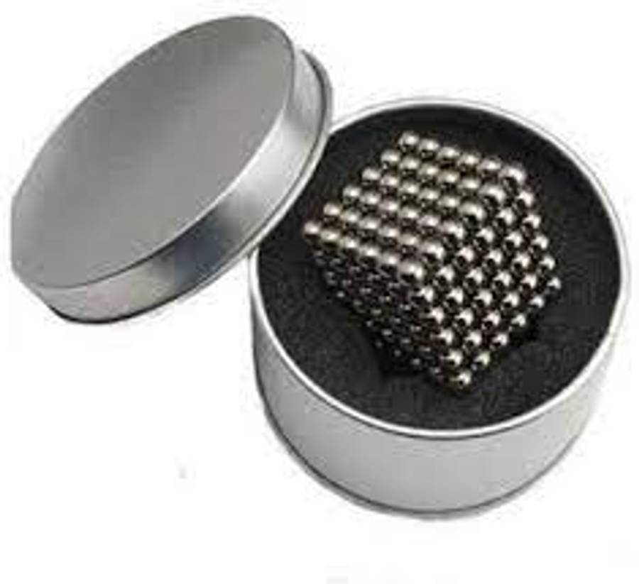 Magnetic Balls (Spheres) - 216 Piece Building Set - Silver- 5mm