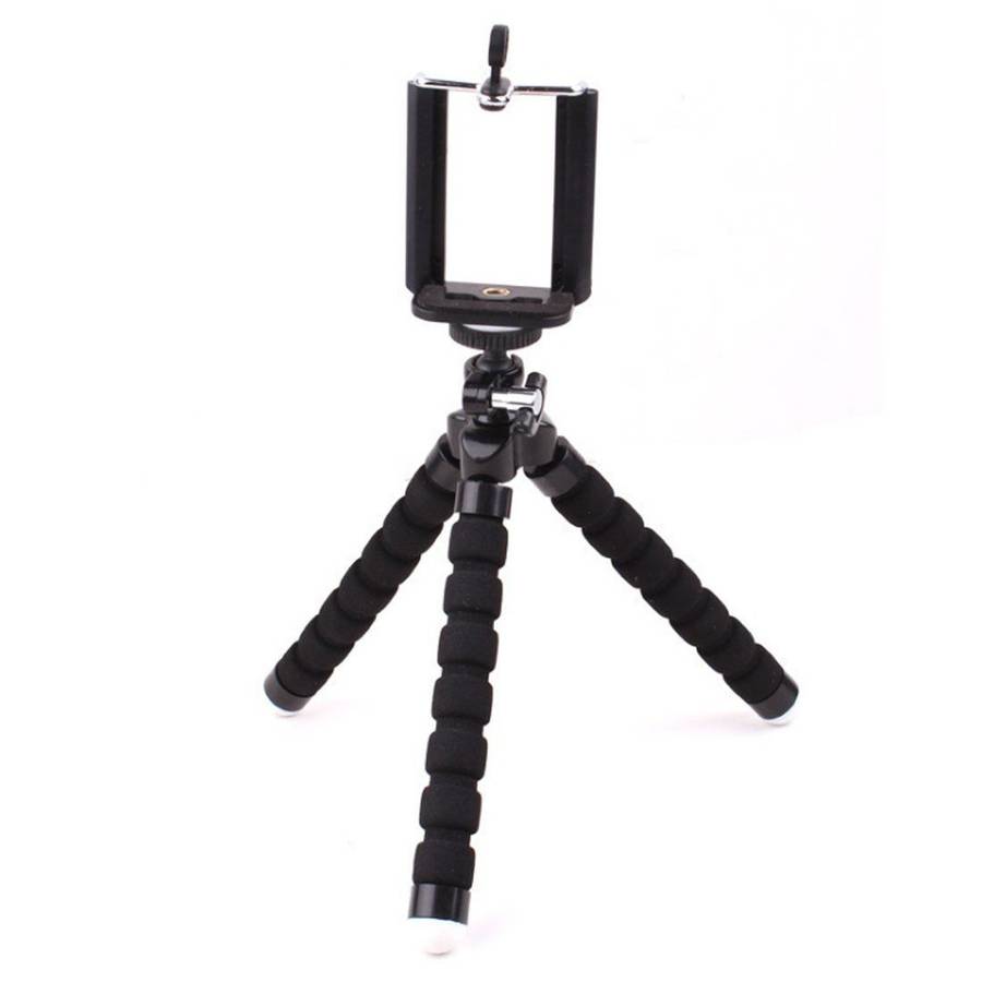 Spider Flexible Camera Tripod - Black (Parallel Import)