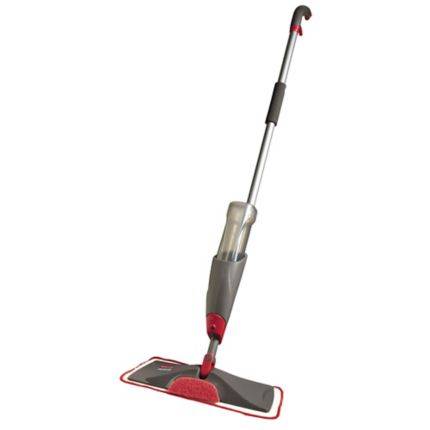Spray Mop With Window Cleaner & Scraper Attachment