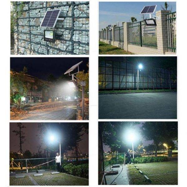Solar Floodlight 50W Waterproof (IP67) Lighting System with remote control
