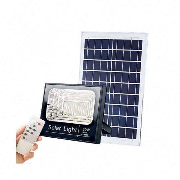 Solar Floodlight 50W Waterproof (IP67) Lighting System with remote control