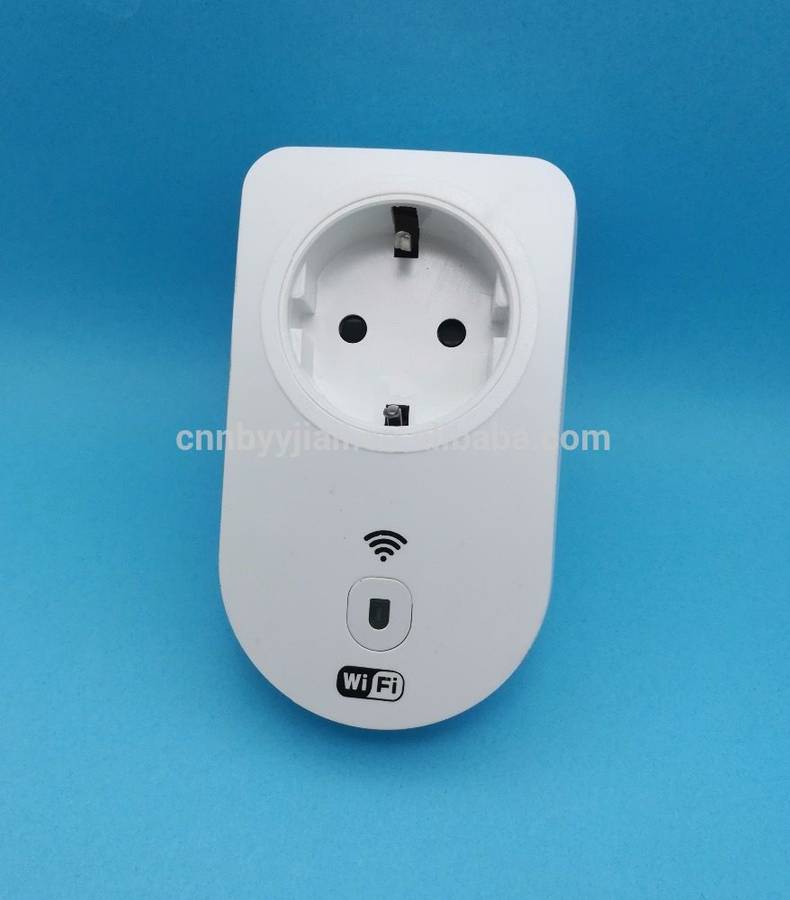 Wifi Smart Socket compatible with IOS and Android - control your appliances and lights via free App