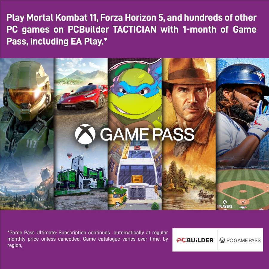 PCBuilder Ryzen 7 7700X TACTICIAN Windows 11 Gaming PC