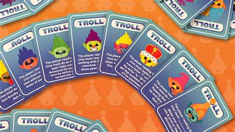 Trivia Trolls Card Game