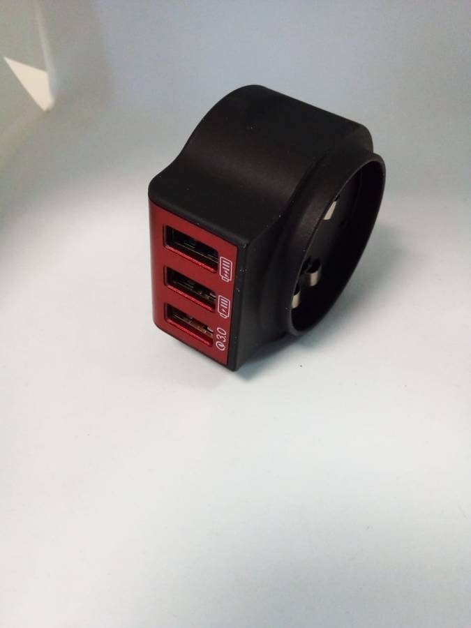 Dual USB wall travel charger EX D22 EU plug type - various colours