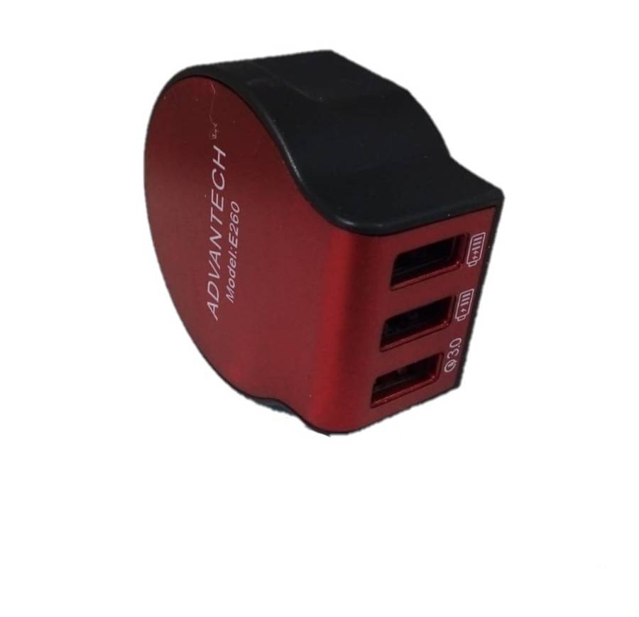 Dual USB wall travel charger EX D22 EU plug type - various colours