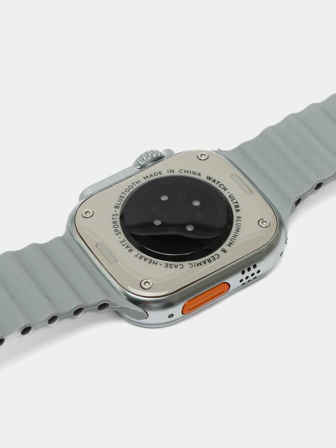 HZ8 - Ultra Max Smart Watch Mobile Device Users- Grey/Silver